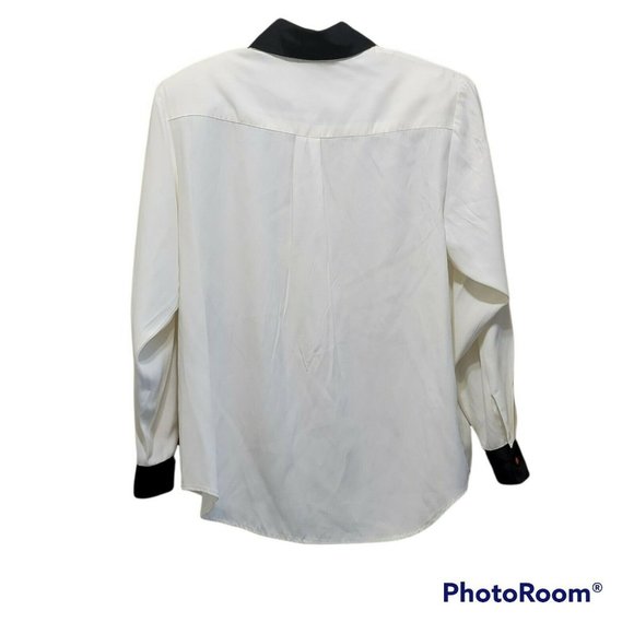 Vintage Cache Women's Size XS Red Black Velvet Western Ranch Button Front Shirt - Picture 5 of 11